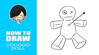 How to draw Voodoo Doll
