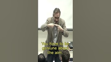 Jordan Peterson: "What you aim at determents what you see!" #shorts