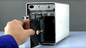 OWC Mercury Elite Pro Qx2: 3.5-inch Hard Drive Installation