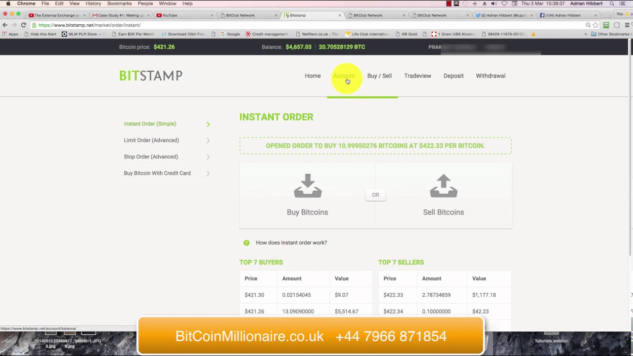 how to buy bitcoin using bitstamp