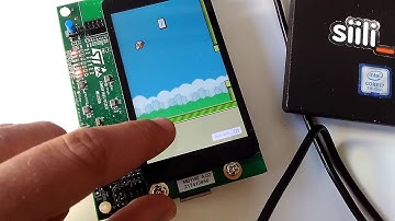 FlappyBird visits #STM32F769i