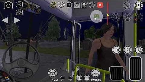 Pronto Bus simulador urbano no Android map Aricanduva linha 2027-10 com VIA3P ônibus quase lotado