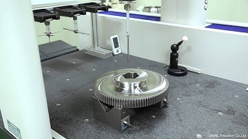 Zeiss Contura G2 Demo (SPUR GEAR. SPLINE DIMENSION TEST) 20141013