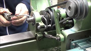 Myford ML10 remove the chuck with a nail