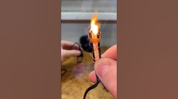 How to make a detonator from improvised materials! #detonator #lifehacks #fire