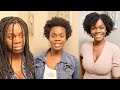 REMOVING BOX BRAIDS - WASH DAY ROUTINE- 4C NATURAL HAIR TWIST OUT TUTORIAL !!!!