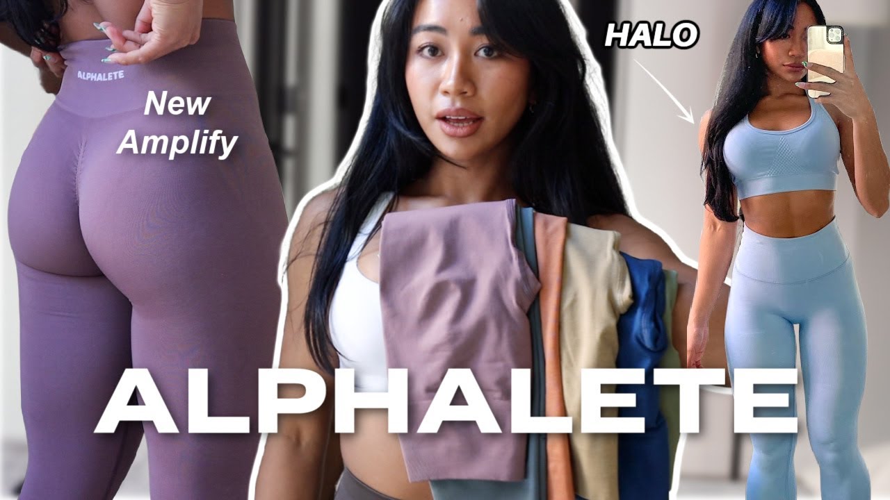 Alphalete *NEW AMPLIFY COLORS*  The HALO Leggings are back? 