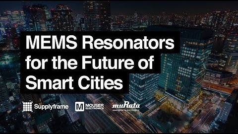 MEMS Resonators for the Future of Smart Cities