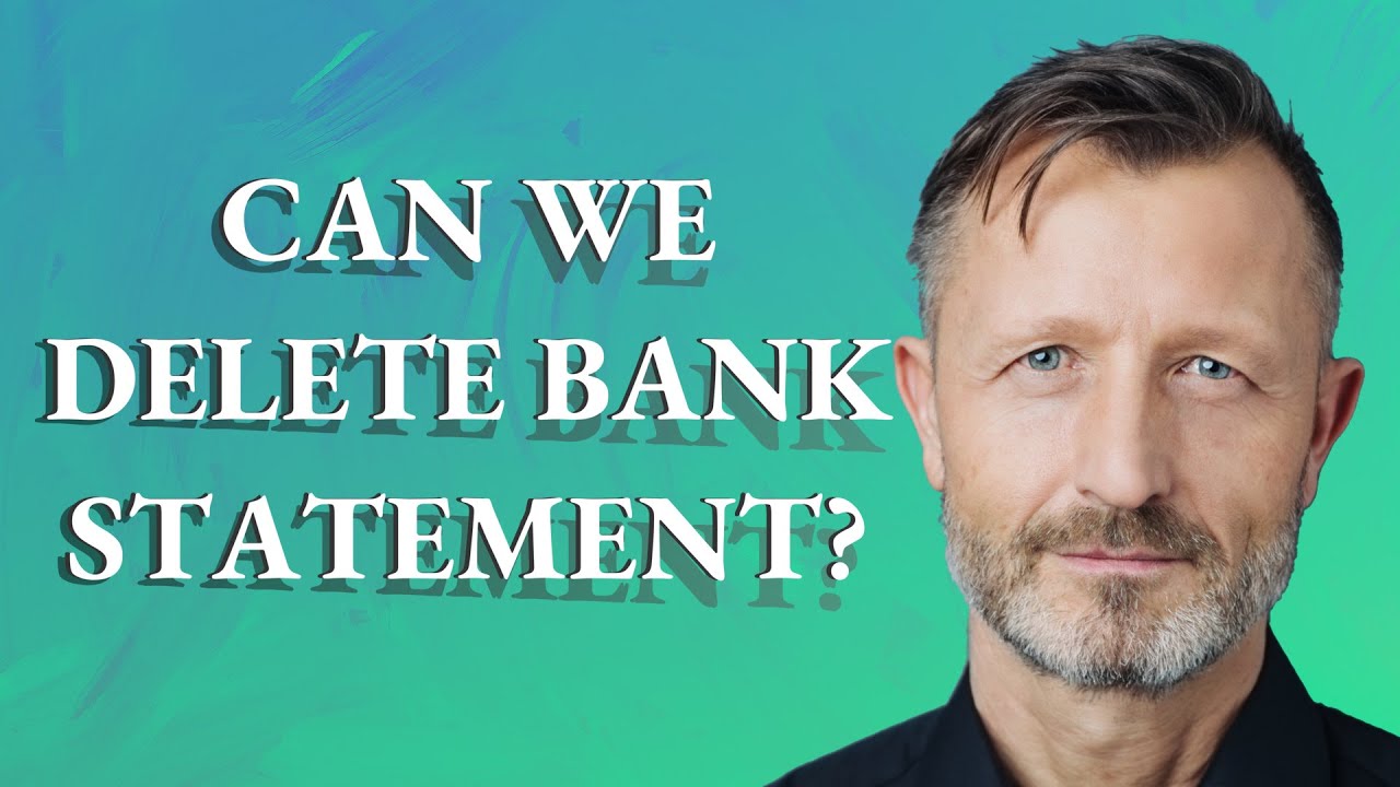 Sap Program To Delete Bank Statement