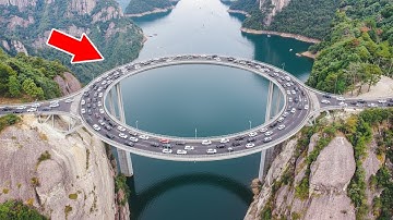 Cây Cầu hình TRÒN Đẹp Như Tranh Vẽ và 10 Cây Cầu Kỳ Lạ nhất thế giới
