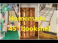 45°置物架 Homemade 45° bookshel 能工巧匠