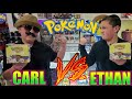 SHADY CARL VS ETHAN MONSTER! Epic Booster Box Battle! Evolving Skies Pokemon Cards Opening!