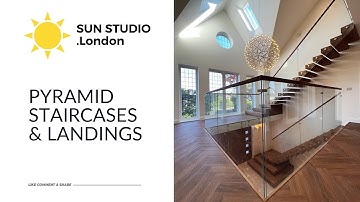 BUILDS: Pyramid Staircases & Landings | SUN STUDIO .London