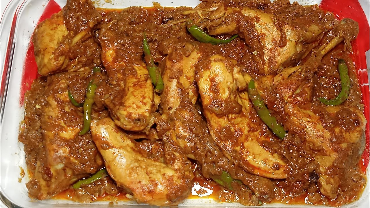 Special Spicy Chicken Roast Recipe. মুরগির ঝাল রোস্ট.. Bengali Roast ...