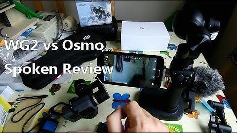 FeiyuTech WG2 vs DJI Osmo long boring spoken comparison review