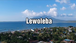 Keliling kota Lewoleba Lembata NTT | Drone footage