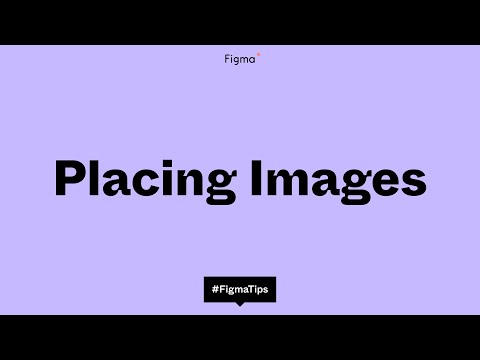 Placing images in Figma