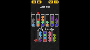ball sort puzzle level 3480