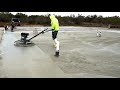 Why I love Wagman poly blades - concrete finishing Episode 60 Texas Barndominiums