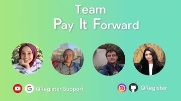 QRegister - GDSC Solution Challenge 2021 - Top 50