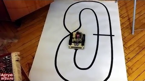 Arduino машинка, ездящая по линии v0.6