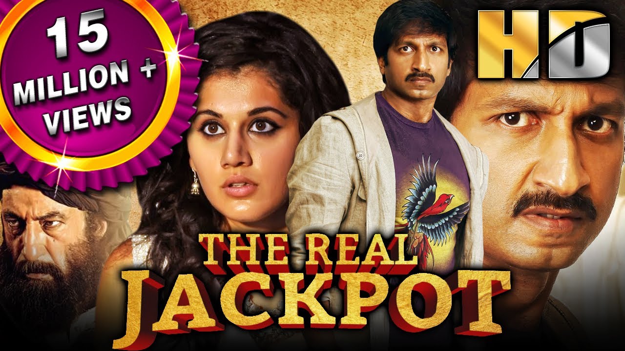 The Real Jackpot HD   Gopichand  Taapsee Pannu Blockbuster Hindi Dubbed Movie Shakti Kapoor Ali