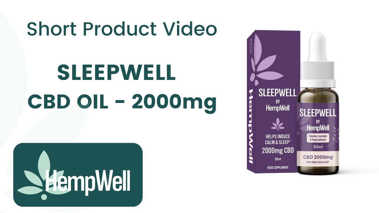 SleepWell CBD Oil by HempWell