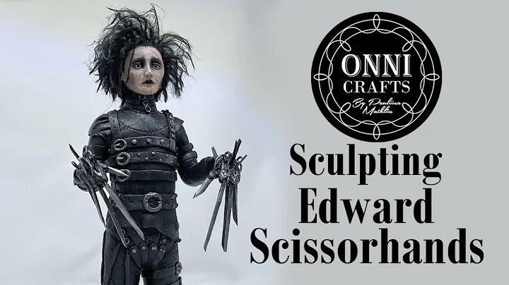 Sculpting Edward Scissorhands // Polymer clay scul...