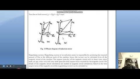 Lecture Video_17EE64_Module-4_Estimation of no load current and Leakage reactance  _Gopinath K