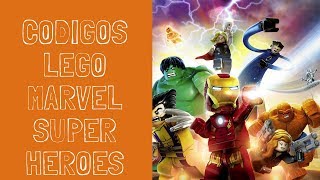 Códigos de personajes lego marvel -help game