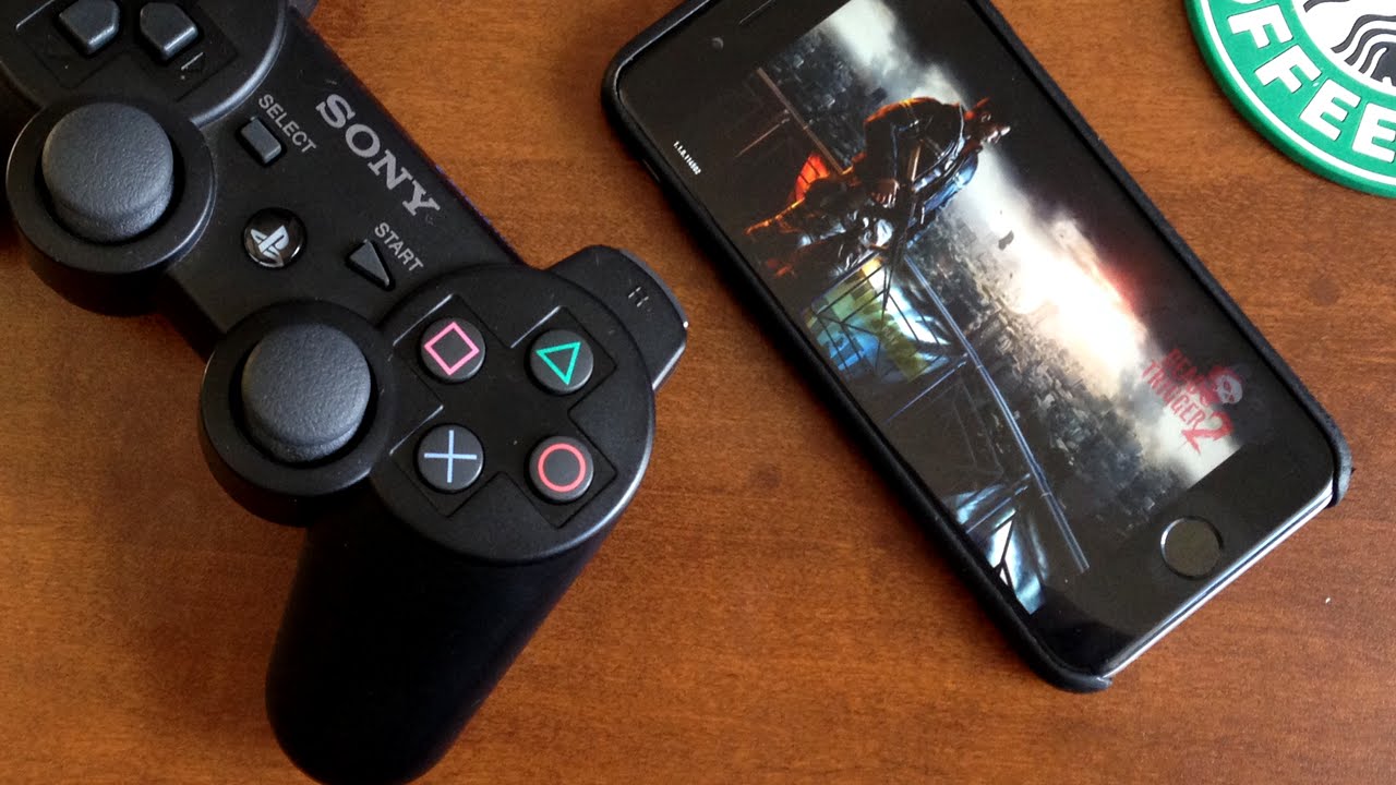 How To Play Games With A Ps3 Ps4 Controller On Iphone Ipad Ipod Touch Ios 9 Jailbreak Youtube