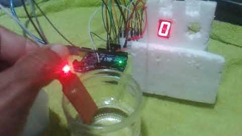 Medindo nível de água com o uso do sensor de água e com auxílio do display LCD - Plataforma arduino