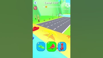 Shape-Shifting | New Hyper Casual Game 🔥| Level - 1337 | #shorts #shapeshifting #gameplay