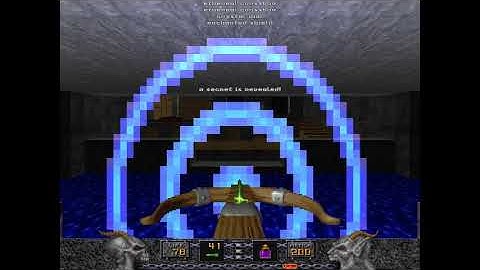 DOOM to Heretic Conversion: MAP01 + MAP02 (DOOM2)