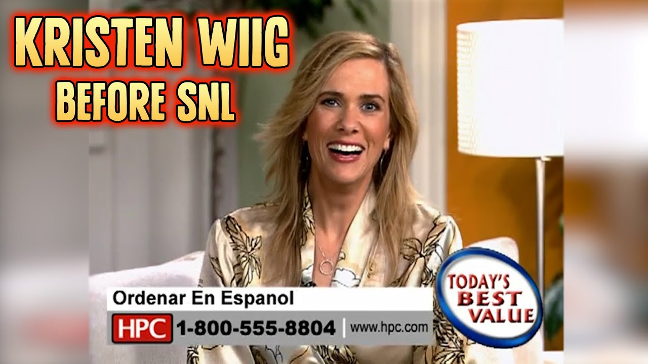 Kristen Wiig's early career as Home Shopping host? -Before SNL- HPC - created by Sean Masterson
