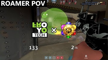 RGL Invite S12 Playoffs SEMIFINALS Map 2: FROYO roamer POV vs THE COVENANT | Metalworks