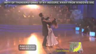 Ralph Macchio and Karina Smirnoff Dancing with the Stars Waltz