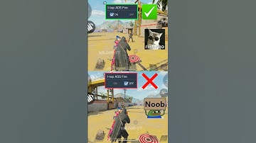 ✅  Pro Secret 1-Tap ADS Fire Settings in CODM BR 💯🔥 Codmobile Tips And Tricks #shorts #codmbr #cod