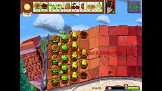 Plants vs. Zombies Level 5-8 Walkthrough