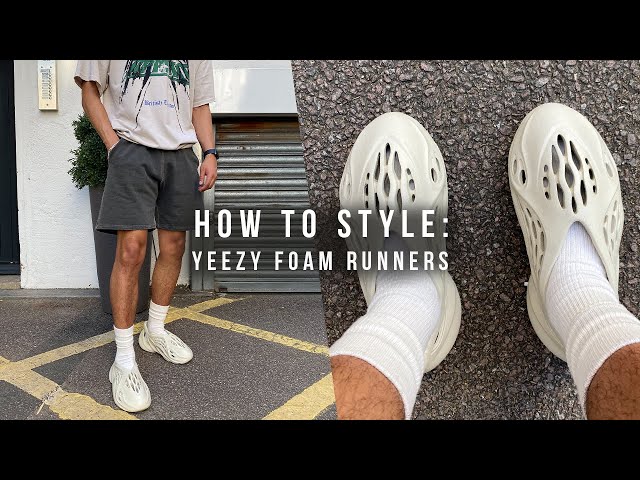 How to Style Foam Runners: Yeezy Foam Runners On Feet