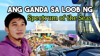 Ang ganda sa loob ng Spectrum of the Seas! Sumakay pa tayo sa loob ng North Star Ride!