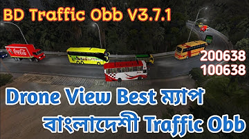 Bus Simulator Indonesia Bangladesh New Map | New bd traffic obb 3.7.1| ets 2 traffic obb for bussid