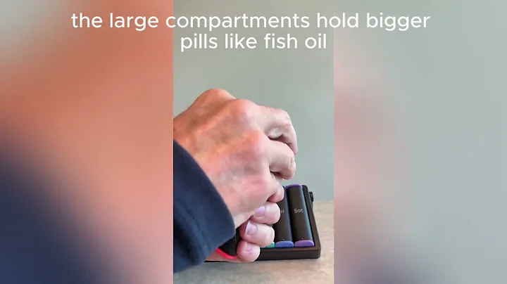 KOVIUU Weekly Pill Organizer Review | 7-Day AM/PM Pill Case for Vitamins & Meds