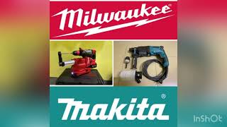 Обзор и сравнение инструмента : Milwaukee M18 & Makita HR2610, Makita HR281