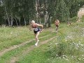 Забег среди ветеранов на чемпионате Костромской области по горному бегу