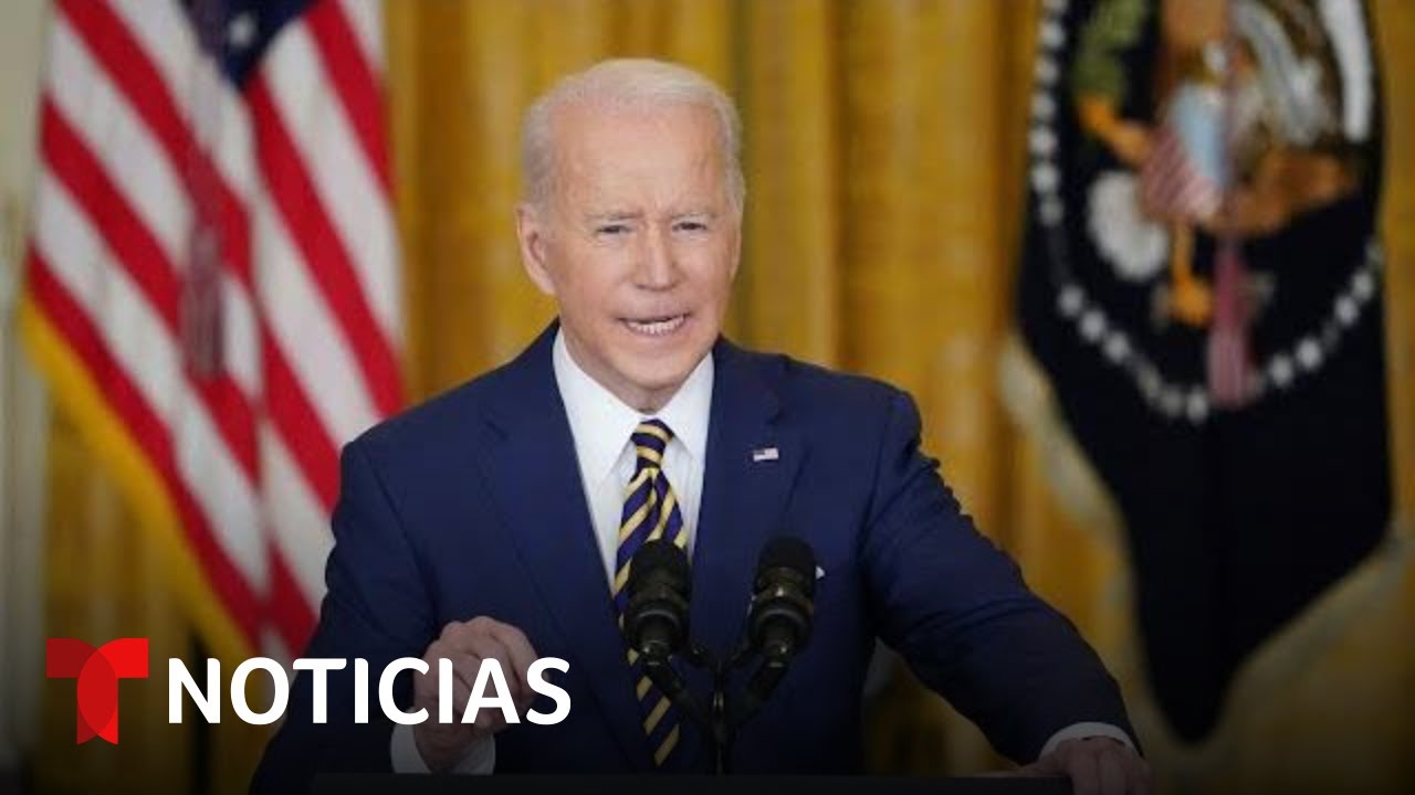 Biden destaca los logros de su primer año como presidente | Noticias Telemundo