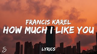 Francis Karel - I Don't Like How Much I Like You (Lyrics)