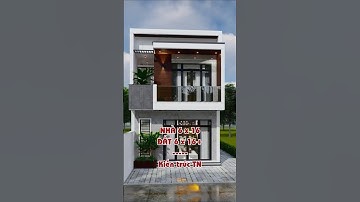Nhà 6x16 4 phòng tiện nghi phong cách hiện đại 2 tầng - TNK102