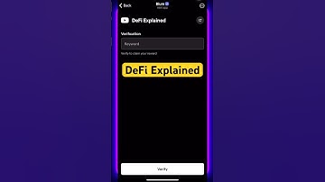 DeFi Explained #Blum #BlumYotubeVideo #BlumCode #blumvideocodetoday #blumvideocode #19october