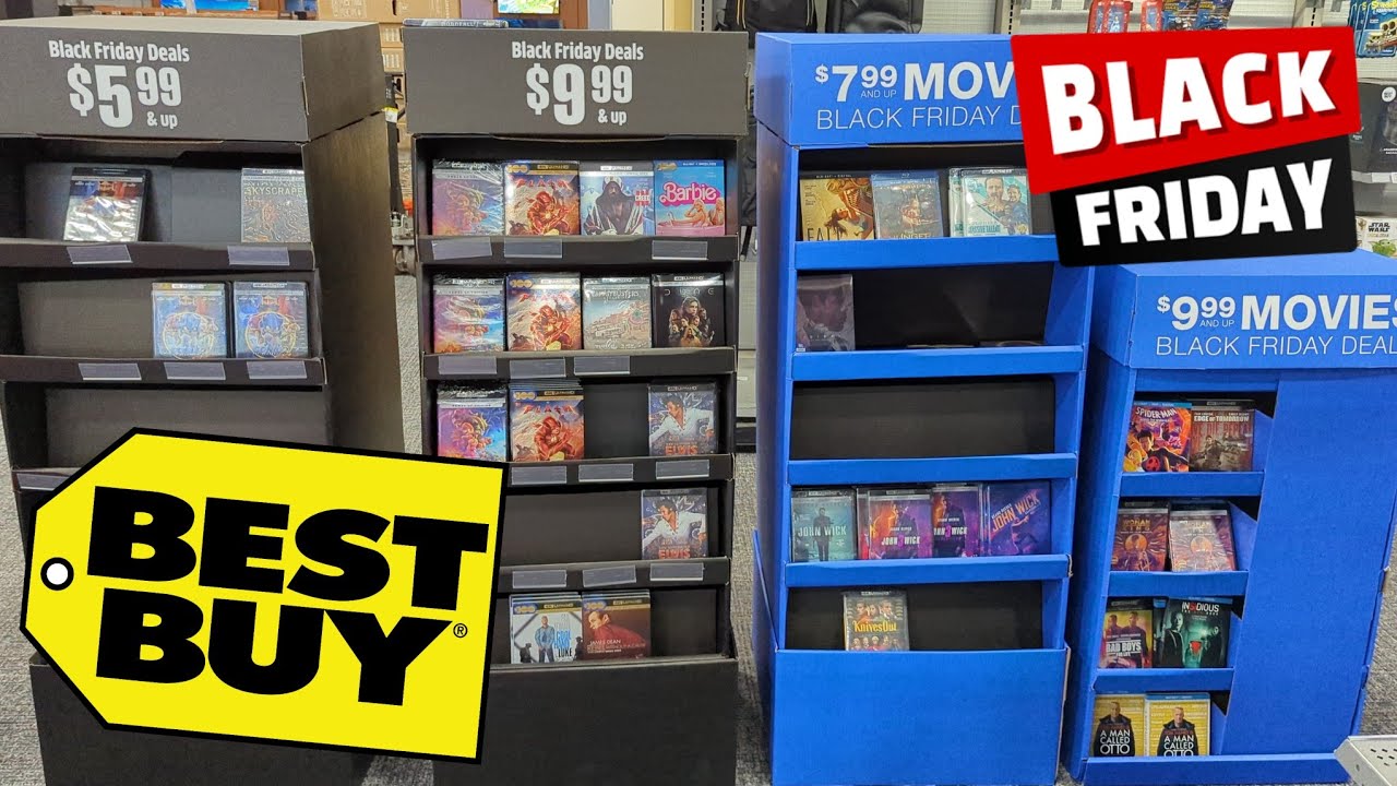 BEST BUY'S LAST PHYSICAL MEDIA BLACK FRIDAY!!! Incredible Deals or